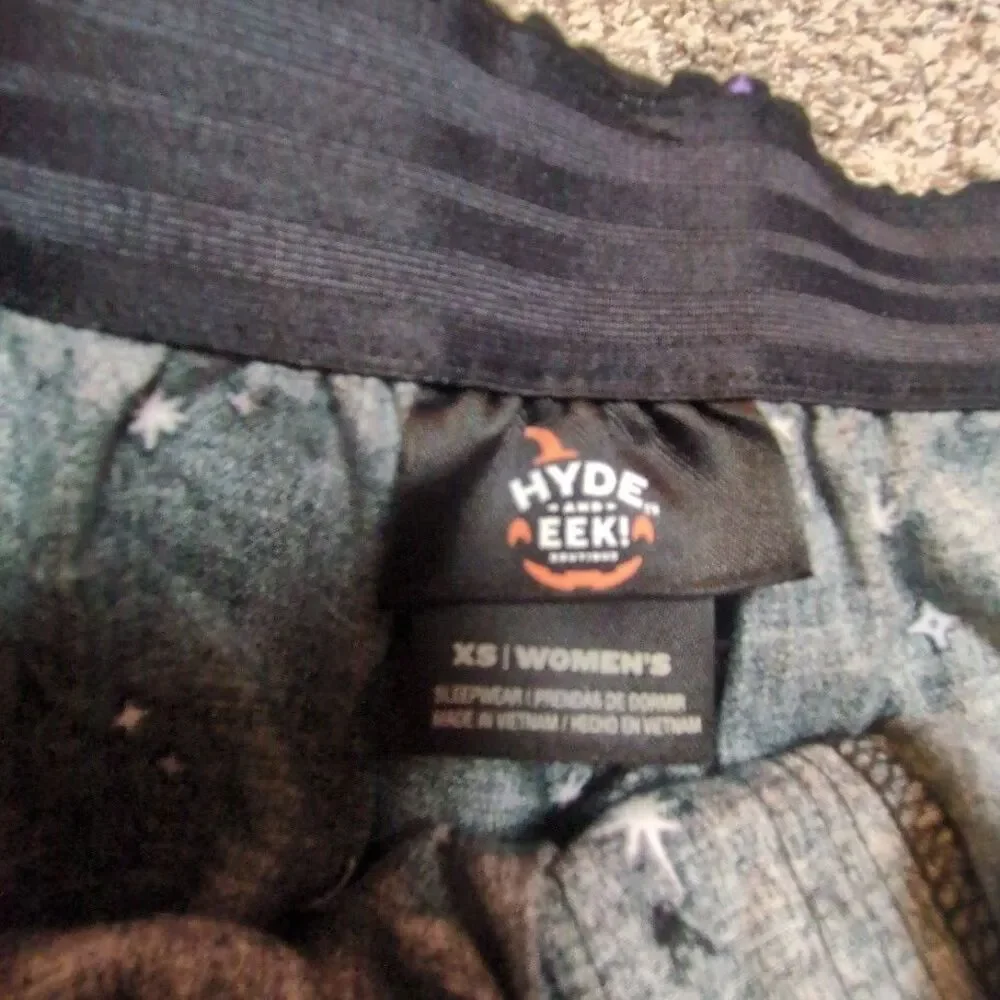 Hyde & Eek! Women's XS Pajama Sleep Shorts Lounge Boxer Elastic Waist Black - Picture 2 of 4